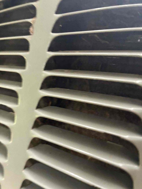 Performed comprehensive cooling system maintenance on outdoor HVAC unit. Conducted diagnostic testing using digital manifold gauges, measuring system pressures and verifying refrigerant charge levels at 568 PSI. Inspected electrical connections, wiring harnesses, and conduit routing for proper operation. Evaluated indoor air handler and return air grille for adequate airflow and cleanliness. System operating within normal parameters upon completion.
