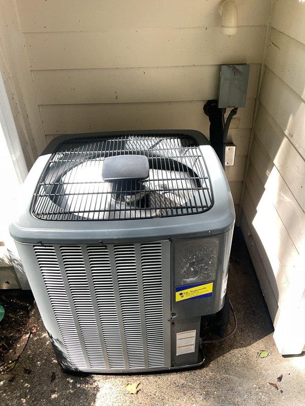 Completed comprehensive cooling maintenance on two systems: ductless mini-split system and central air conditioning unit. Performed standard preventive maintenance procedures including inspection of indoor air handler components, control board verification, and refrigerant line assessment in attic space. Serviced outdoor condenser unit with coil cleaning, fan operation verification, and electrical connection inspection. Both systems tested and confirmed operational with proper airflow and cooling performance.