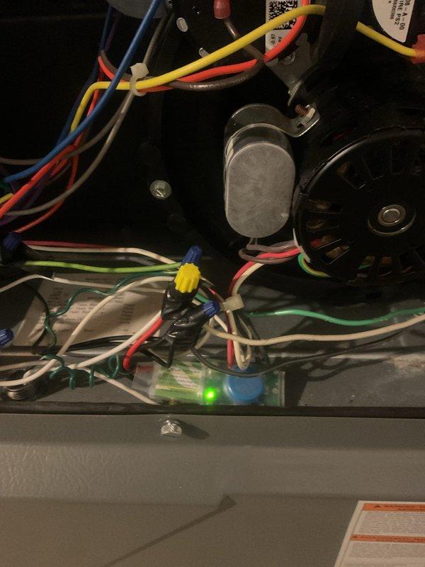 Completed comprehensive cooling system maintenance visit on residential HVAC unit. Performed standard preventive maintenance procedures including inspection of electrical components, capacitor testing, blower motor assembly verification, and system controls evaluation. All components found operating within normal parameters with no deficiencies noted; system ready for continued cooling season operation.