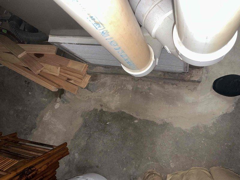 Conducted comprehensive site assessment for complete HVAC system replacement in basement utility area. Evaluated existing air handler unit, ductwork configuration, and available installation space. Documented current equipment condition, surrounding infrastructure including PVC plumbing lines, and workspace accessibility for full system changeout recommendation.