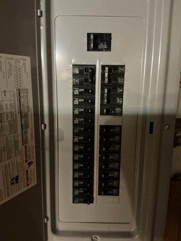 Conducted on-site evaluation for generator installation. Assessed existing electrical panel configuration, documented main breaker capacity and available circuit positions, and reviewed current electrical load distribution to determine integration requirements for backup power system.