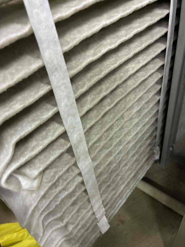 Completed scheduled cooling system maintenance visit on residential HVAC unit. Performed comprehensive inspection of air conditioning components, including temperature readings of evaporator coil which showed proper operation at 63.2°F with normal frost accumulation indicating adequate refrigerant charge and airflow. Inspected and verified air filter condition, finding pleated media filter clean with proper structural integrity and no replacement needed at this time.