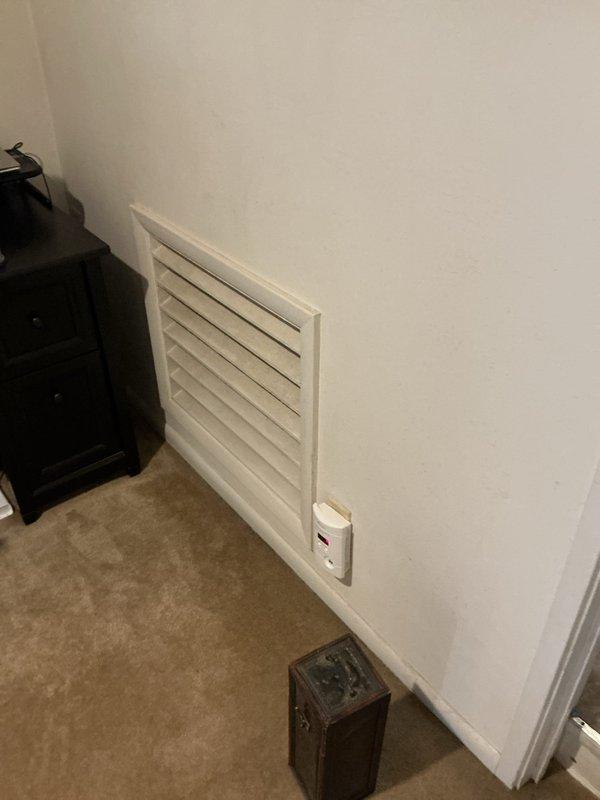 Conducted site evaluation for heat pump installation to replace existing oil furnace system and add air conditioning capability. Assessed electrical panel capacity and configuration to determine compatibility with new heat pump equipment. Evaluated existing return air grille location and ductwork accessibility for integration with proposed HVAC system.