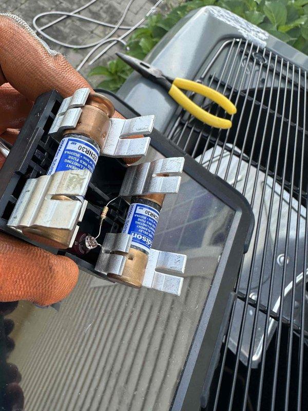 Completed first-year cooling maintenance on HVAC system. Performed comprehensive inspection of outdoor condenser unit, checking electrical components including fuses and connections. Inspected indoor furnace assembly, verifying blower motor operation, control board functionality, and all wiring connections. All components found operating within normal parameters with no issues identified during this preventive maintenance visit.