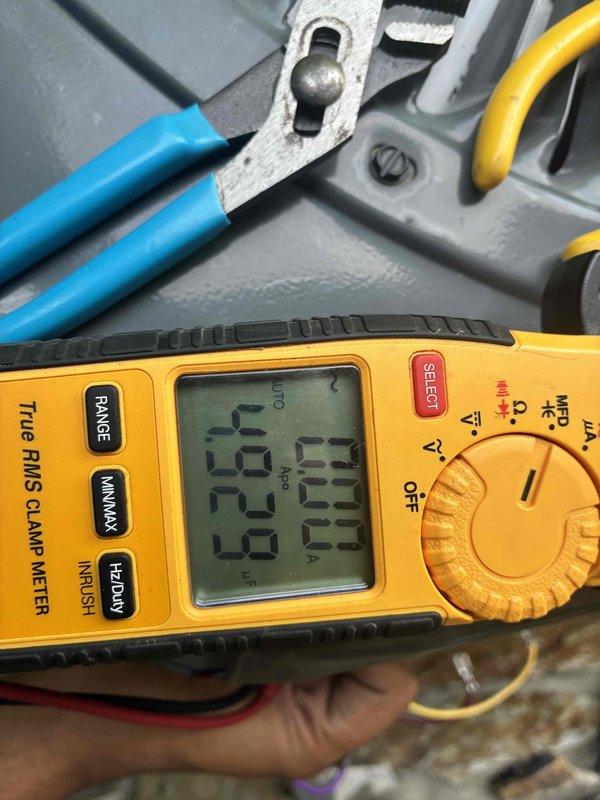 Completed comprehensive cooling season maintenance on three HVAC systems as part of recurring preventive maintenance program. Performed electrical diagnostics using digital multimeter to verify proper voltage and amperage readings on all units. Replaced air filters on multiple systems, removing old filters showing dust accumulation and installing fresh filtration media to maintain optimal airflow and indoor air quality. Inspected all system components, electrical connections, and operational parameters to ensure efficient performance throughout the cooling season.