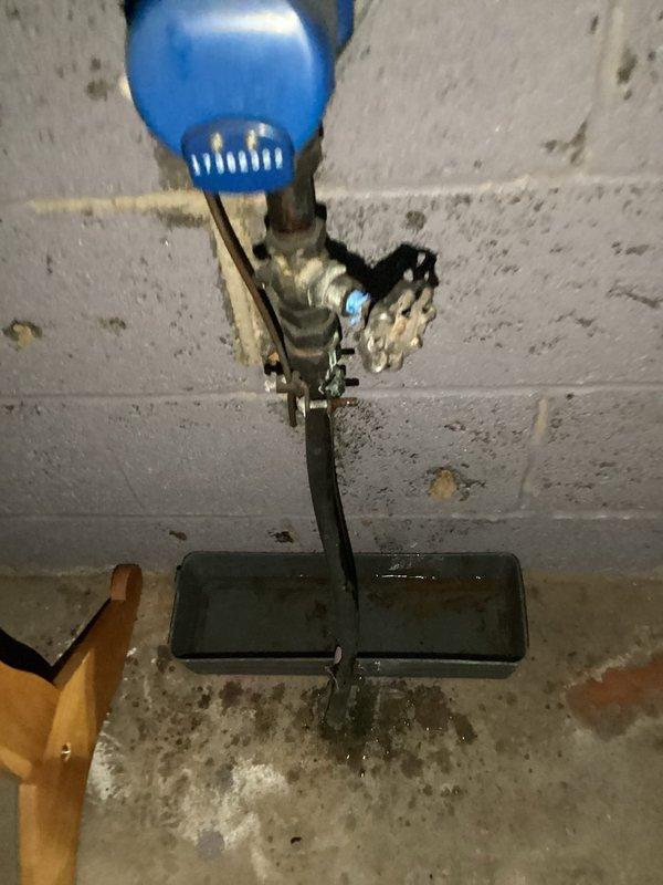 Installed new laundry tub with faucet assembly and connected water supply lines in basement utility area. Completed all necessary plumbing connections to ensure proper drainage and water flow to the fixture.