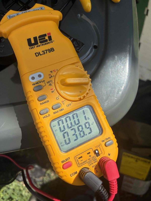 Completed routine cooling maintenance on HVAC system, performing comprehensive electrical diagnostics using clamp meter to verify proper amperage and system performance. Inspected internal components, wiring connections, and control board assembly, confirming all electrical connections secure and system operating within manufacturer specifications.