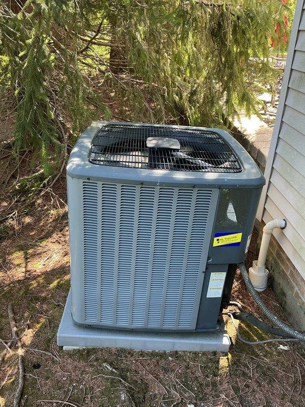 Completed scheduled cooling system maintenance on outdoor condensing unit. Performed comprehensive inspection of condenser coil, fan assembly, and electrical components. Verified system operation with digital multimeter readings confirming proper voltage and amperage within manufacturer specifications. Unit operating efficiently with no deficiencies noted.