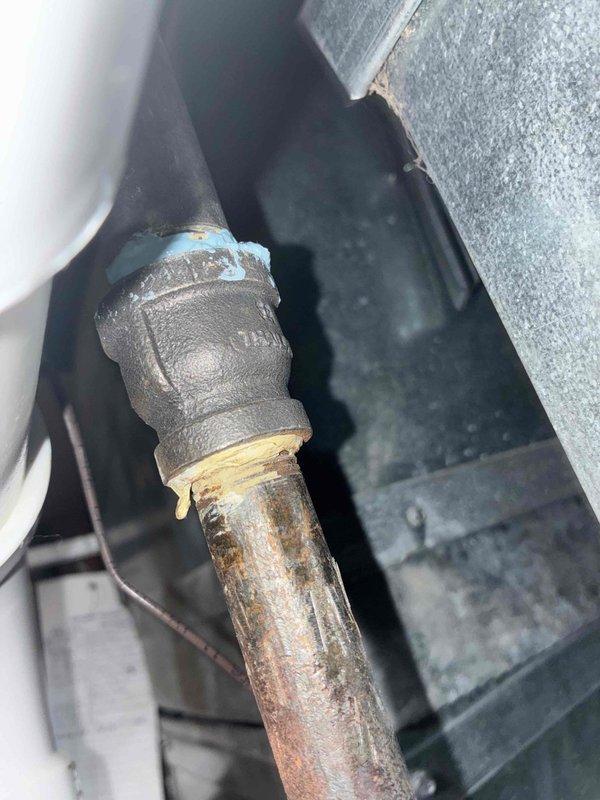 Responded to emergency gas leak on recently installed furnace system. Upon arrival, discovered significant gas leak at furnace connection point that required immediate attention. Isolated gas supply and thoroughly inspected all gas line connections, fittings, and joints throughout the system. Located source of leak at improperly seated gas valve connection. Disconnected affected gas line, cleaned and re-threaded connection points, applied appropriate pipe dope, and reinstalled gas line with proper torque specifications. Performed complete pressure test on entire gas system to verify integrity of all connections. Conducted combustion analysis and leak detection using electronic gas sniffer at all joints, unions, and connections throughout the installation. Verified proper gas pressure at manifold and confirmed all safety controls functioning correctly. System tested and returned to safe operating condition with no detectable gas leaks present.