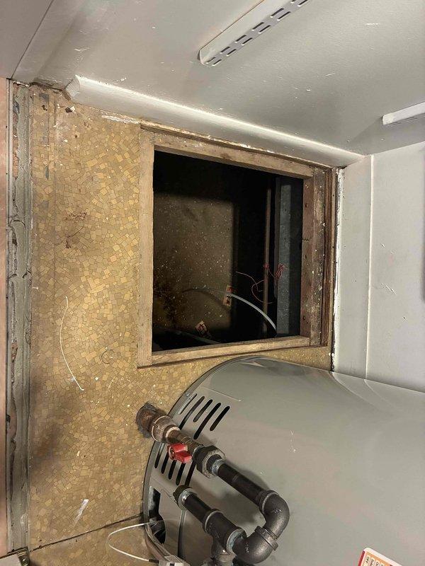 Performed comprehensive AC system inspection and drainage verification. Inspected HVAC unit, condensate drain lines, and all associated piping connections to ensure proper operation and drainage functionality. Confirmed system is operating within normal parameters with no drainage issues detected.