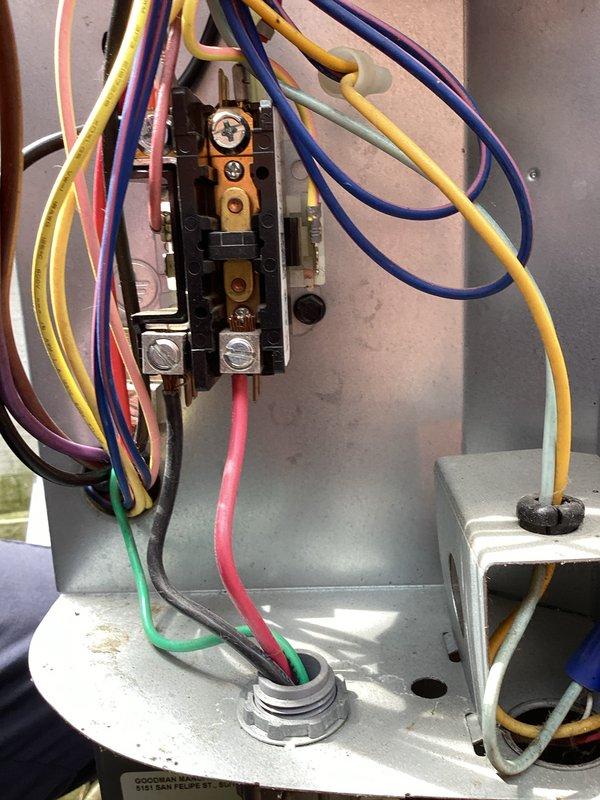 Completed comprehensive cooling system maintenance on residential air conditioning unit. Connected digital manifold gauges to service ports and performed refrigerant pressure diagnostics to verify proper system charge and operation. Inspected electrical control panel wiring, terminal connections, and control circuits to ensure all connections were secure and functioning correctly.