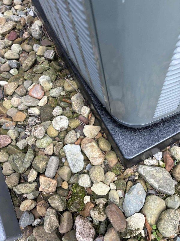 Completed warranty replacement of upstairs condenser unit. Removed failed condenser from outdoor pad, installed new Daikin replacement unit, and returned defective equipment to manufacturer for warranty processing.