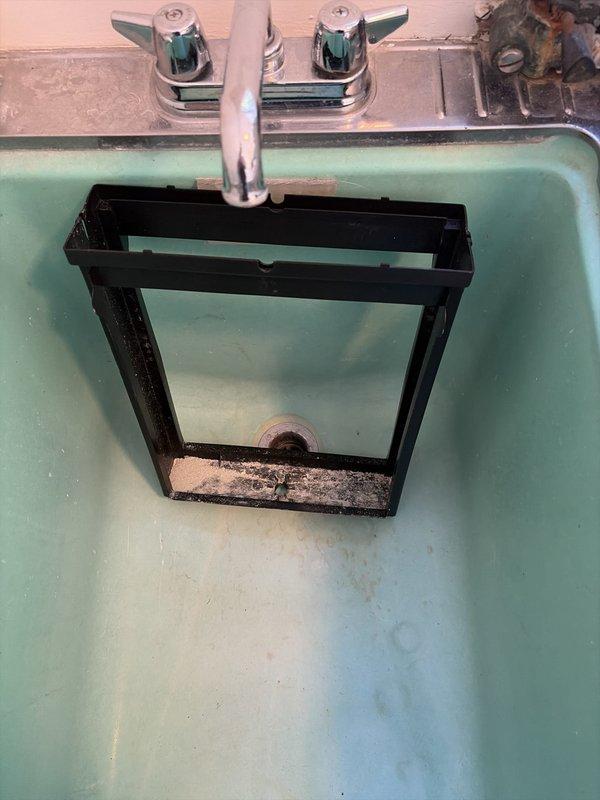 Performed routine HVAC cooling system maintenance including inspection of air handler unit and filter assembly. Filter showed moderate dust accumulation and was secured properly with existing mounting hardware. Verified damper control mechanism labeled for seasonal operation was functioning correctly, and all ductwork connections remained secure with no visible air leaks.