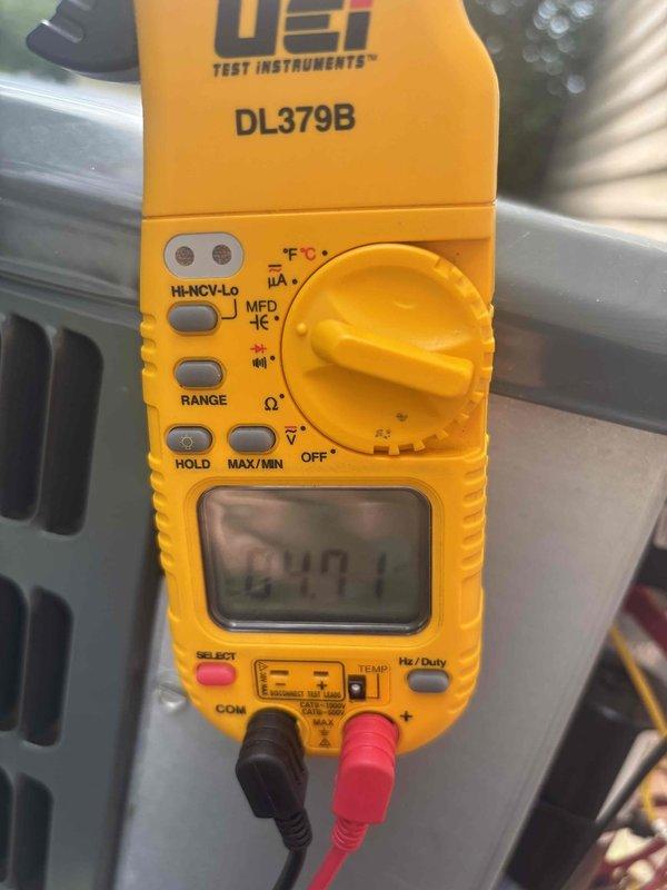 Completed routine preventive maintenance on residential cooling system. Performed comprehensive inspection of control board and electrical connections, verified proper voltage readings at 24.7V on low-voltage control circuit, and confirmed all wiring terminations were secure with no signs of overheating or degradation. All system components operating within normal parameters.