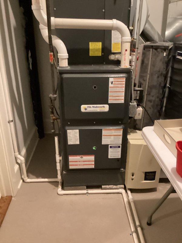 Completed preventive maintenance on three residential cooling systems. Performed comprehensive inspection and service of indoor furnace units and outdoor condensing units, including filter checks, electrical connection inspections, refrigerant level verification, and cleaning of condenser coils. All systems operational and running within manufacturer specifications upon completion.