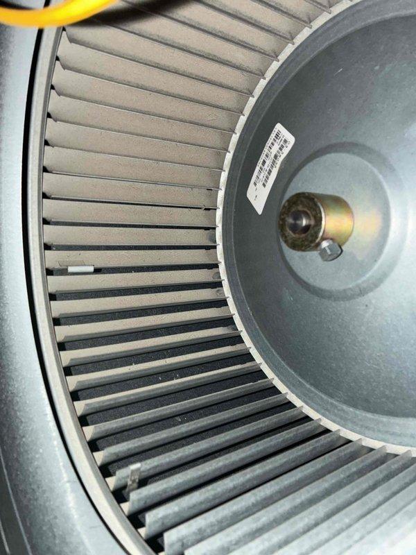 Completed comprehensive heating system maintenance on gas furnace unit. Performed thorough inspection of burner assembly, confirming proper ignition and flame characteristics with all burners producing consistent blue flames indicating optimal combustion efficiency. Examined blower wheel assembly, noting dust accumulation on fins but confirming structural integrity and operational functionality. Inspected electrical control system including wiring connections, capacitor, and control board terminals to ensure secure connections and proper component operation. All system components tested and verified to be functioning within normal parameters for safe and efficient heating operation.