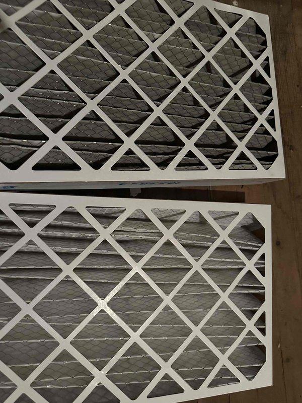 Completed preventive maintenance on three HVAC cooling systems. Performed comprehensive inspections of all units, including evaporator coil examination and refrigerant line assessment. Replaced air filters on applicable units with new pleated media filters to ensure proper airflow and system efficiency. All systems operational and check sheets documented per customer requirements.