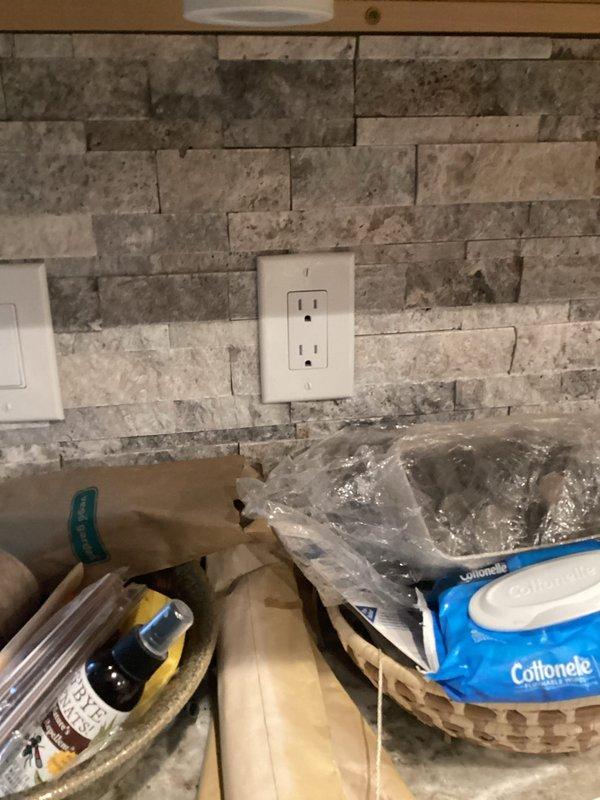 Responded to follow-up service call regarding kitchen lighting issues that developed after previous electrical work. Conducted thorough inspection of kitchen light switch and associated wiring to identify root cause of intermittent lighting problems. Examined switch installation, verified proper connections at terminals, tested for loose wiring or faulty switch mechanism, and ensured all connections were secure within the electrical box. Replaced kitchen light switch and confirmed proper operation of all kitchen lighting circuits upon completion.