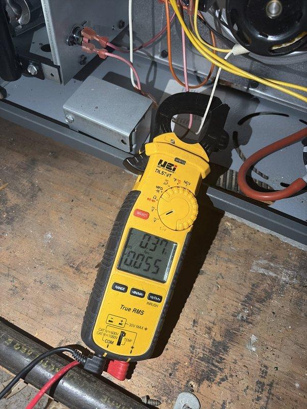 Completed comprehensive preventive maintenance on two furnace heating systems. Performed thorough inspections of both units, including electrical diagnostics using clamp meter to verify proper amperage draw on blower motors and system components. Measured and recorded temperature differentials across heat exchangers to ensure optimal heat transfer efficiency. Inspected all electrical connections, wiring, and capacitors for signs of wear or degradation. Verified proper operation of all safety controls and limit switches. Both systems tested and operating within manufacturer specifications upon completion of maintenance procedures.