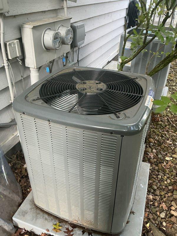 Responded to follow-up service call regarding unit pulsing during startup cycle. Performed comprehensive system inspection of outdoor condensing unit. Verified electrical connections, tested capacitor operation and readings, and monitored compressor startup sequence. Unit operating within normal parameters with no mechanical or electrical issues detected. Pulsing behavior observed is consistent with normal startup characteristics as system equalizes pressures. Customer advised that operation is normal and unit is functioning properly.