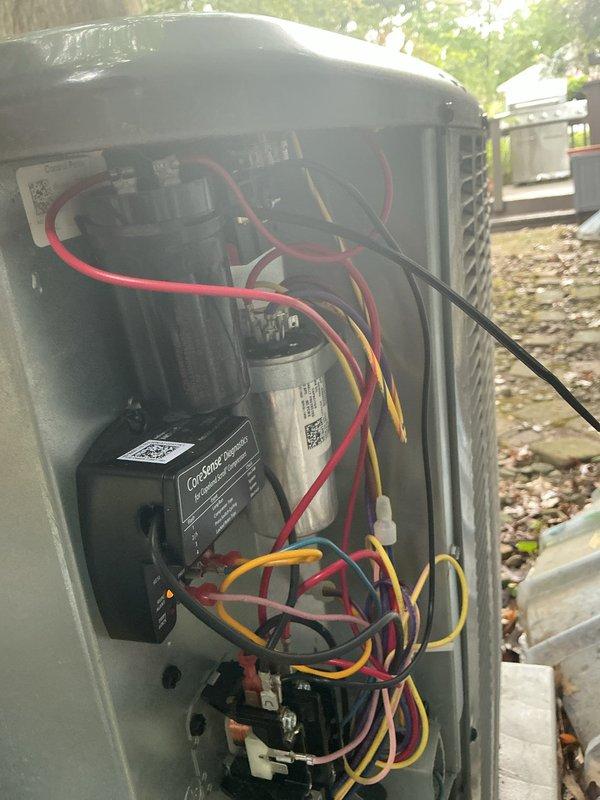Responded to follow-up service call regarding unit pulsing during startup cycle. Performed comprehensive system inspection of outdoor condensing unit. Verified electrical connections, tested capacitor operation and readings, and monitored compressor startup sequence. Unit operating within normal parameters with no mechanical or electrical issues detected. Pulsing behavior observed is consistent with normal startup characteristics as system equalizes pressures. Customer advised that operation is normal and unit is functioning properly.
