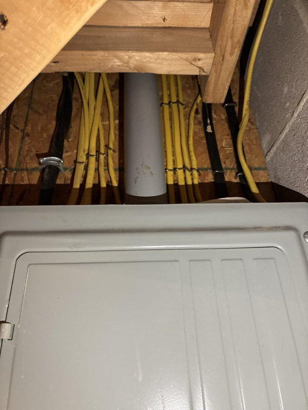 Completed first call estimate for full HVAC system replacement involving two complete systems. Assessed existing Lennox furnace and water heater installation located in basement utility area. Evaluated current equipment configuration, ductwork routing, and utility connections including electrical conduits and plumbing vents passing through structural framing. Documented existing system layout, equipment accessibility, and mechanical room conditions to prepare comprehensive replacement proposal for dual system installation.