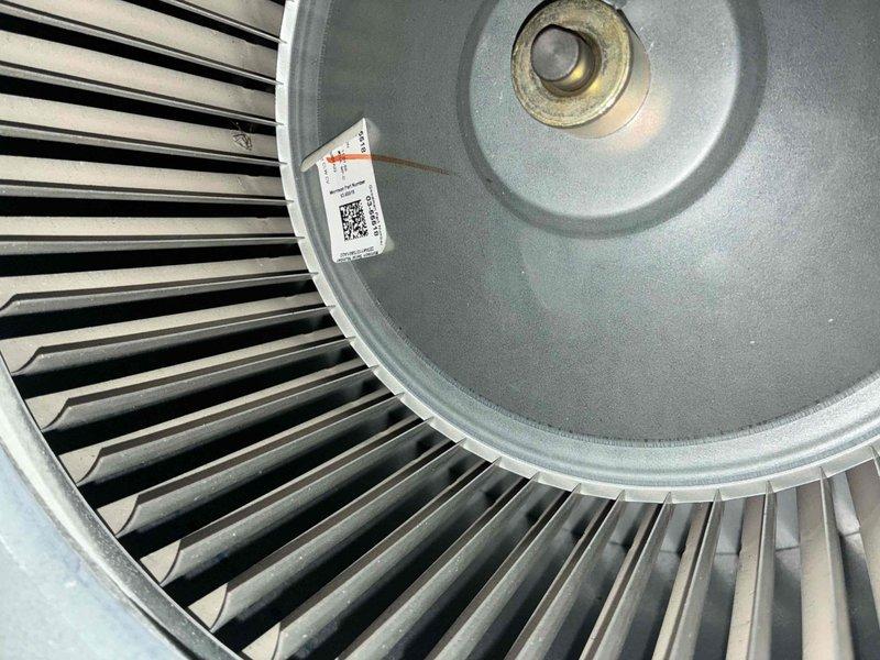 Completed routine cooling system maintenance visit on residential HVAC unit. Inspected condenser fan assembly, verified proper blade rotation and motor operation, and checked electrical panel connections. All components found operating within normal parameters, unit tested and left in good working condition.