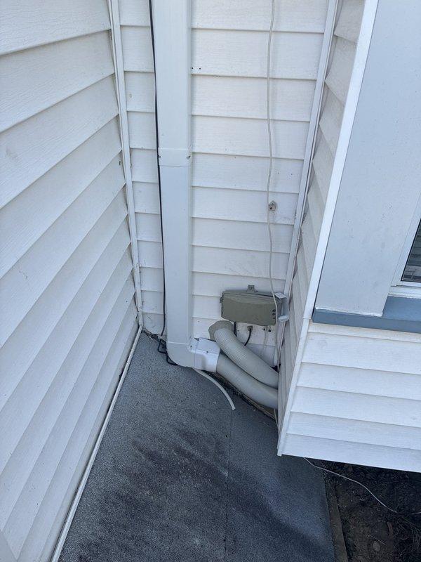 Completed installation of three-zone mini-split system with outdoor condenser unit and indoor air handlers. Installed refrigerant line sets with proper insulation, established electrical connections and dedicated circuit, mounted outdoor unit on platform against building exterior, and ran condensate drainage. System was pressure tested, evacuated, charged with refrigerant, and fully commissioned with all zones operational and performing to manufacturer specifications.