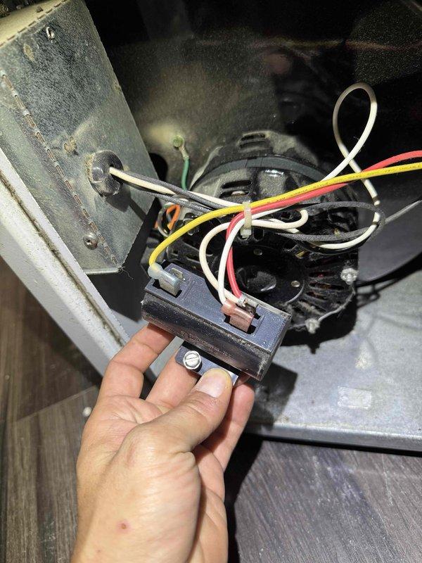 Responded to service call for non-operational dehumidifier system. Upon inspection, identified failed electrical relay component within the control circuit. Removed and examined the defective relay, which showed improper connection and wiring configuration affecting system operation. Accessed internal components of the unit, inspecting heat exchanger, compressor assembly, accumulator, and associated copper refrigerant lines for additional issues. Verified all mechanical components and electrical connections, documenting equipment condition for service records.