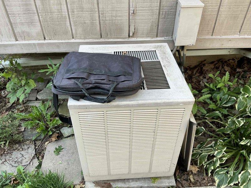 Completed HVAC estimate for full system replacement including indoor furnace unit located in basement utility area and outdoor condenser unit positioned on concrete pad along exterior fence line. Customer requested expedited installation timeline for replacement of existing heating and cooling equipment.