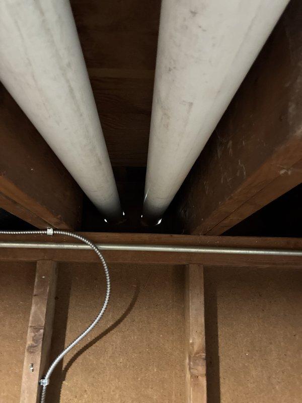 Completed full HVAC system installation including 96% efficiency furnace, air conditioning unit, and whole-home humidifier. Installed new equipment with proper ductwork routing through attic space, secured all flexible conduit connections, and verified all mechanical and structural integration points. System tested and operational with balance of payment collected upon completion.