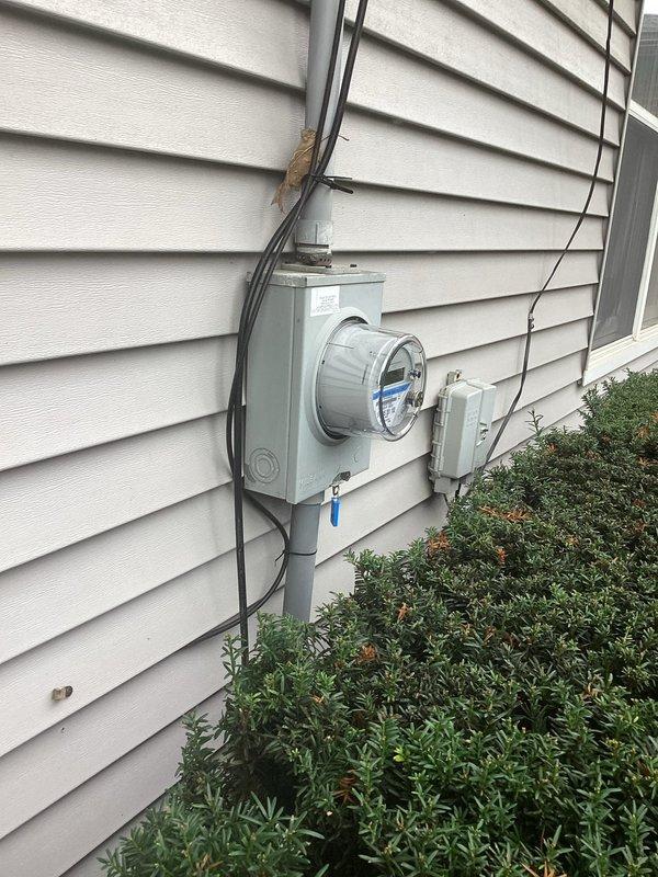 Performed on-site electrical estimate for 22kW standby generator installation. Evaluated existing electrical service infrastructure, including current meter assembly and service entrance configuration. Conducted comprehensive load calculation analysis using gas meter sizing documentation to verify adequate utility capacity for proposed generator system, confirming total BTU requirements of 329,618 with existing household appliances, HVAC equipment (112,000 BTU furnace), and generator load (187,668 BTU). Documented existing electrical panel location and service entrance equipment through site photography for engineering review and permit application preparation. Performed on-site electrical estimate for 22kW standby generator installation. Evaluated existing electrical service infrastructure, including current meter assembly and service entrance configuration. Conducted comprehensive load calculation analysis using gas meter sizing documentation to verify adequate utility capacity for proposed generator system, confirming total BTU requirements of 329,618 with existing household appliances, HVAC equipment (112,000 BTU furnace), and generator load (187,668 BTU). Documented existing electrical panel location and service entrance equipment through site photography for engineering review and permit application preparation.