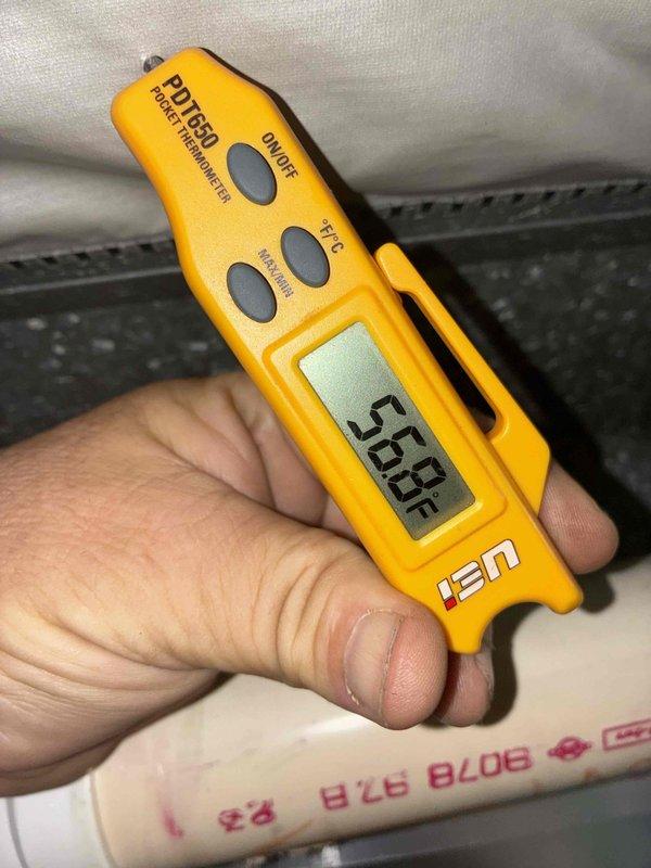 Completed warranty compressor replacement on HVAC system along with capacitor and contactor installation. Added hard start kit to improve compressor performance and verified proper system operation with temperature differential readings showing 71.2°F, confirming adequate cooling capacity and successful repair completion.