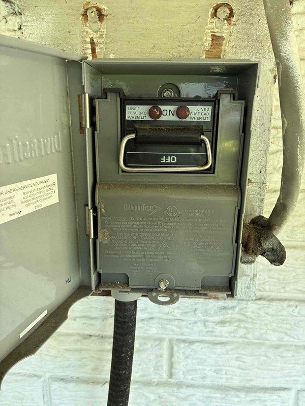 Completed comprehensive heating and cooling maintenance on two HVAC systems. Performed system diagnostics including temperature measurements, verified electrical disconnect switch operation and fuse status, and inspected refrigerant lines and mounting hardware. All systems tested and found operating within normal parameters.