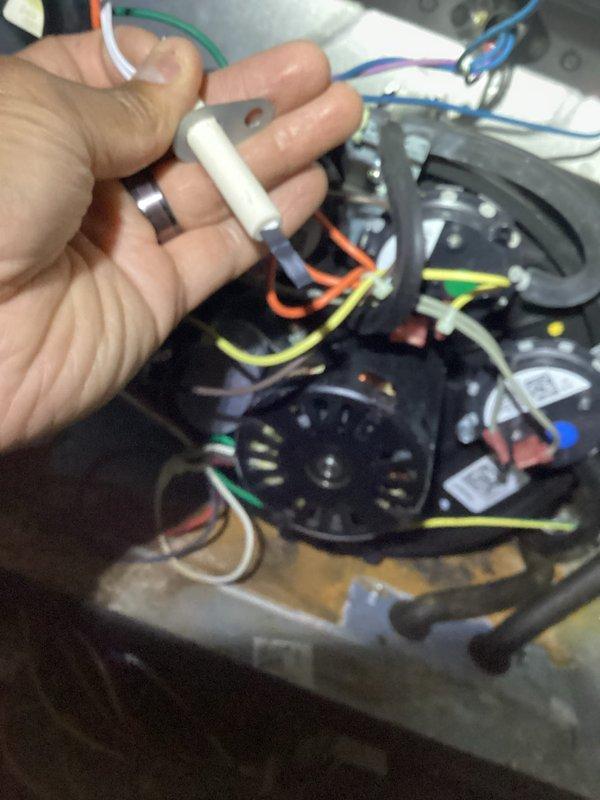 Completed scheduled preventative maintenance on residential furnace system as part of ongoing heating service plan. Performed comprehensive electrical diagnostics using digital multimeter to verify proper voltage and amperage readings across system components. Inspected and tested capacitor, blower motor assembly, and associated electrical connections, ensuring all wiring terminations were secure and all components operating within manufacturer specifications.