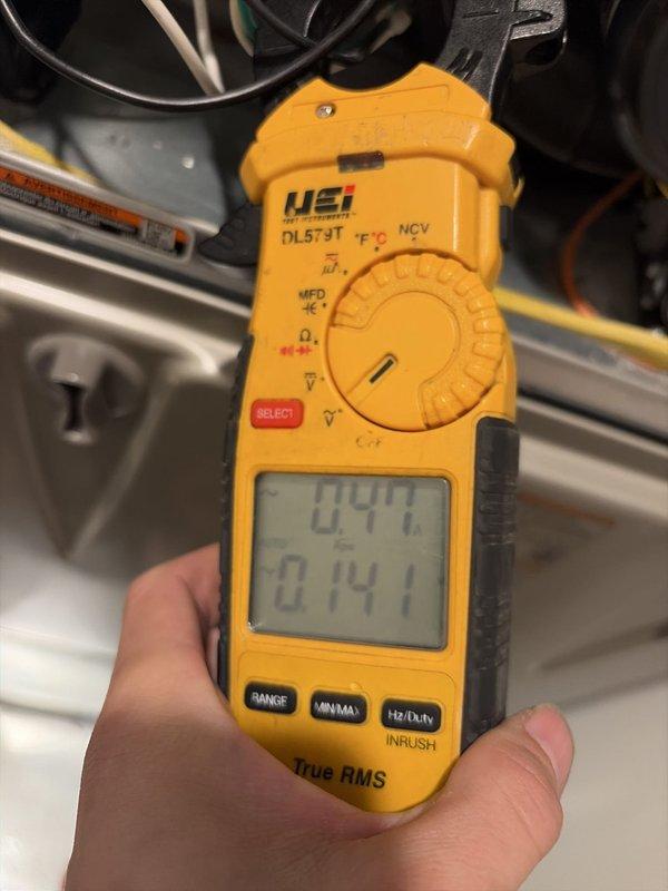 Completed scheduled heating maintenance on furnace system as part of ongoing preventive maintenance program. Performed thorough inspection of blower assembly, verifying proper operation of squirrel cage fan and centrifugal blower wheel components. Conducted electrical diagnostics using digital multimeter to verify system voltage, capacitance, and overall electrical performance. All components inspected and found operating within normal parameters, ensuring system readiness for heating season.