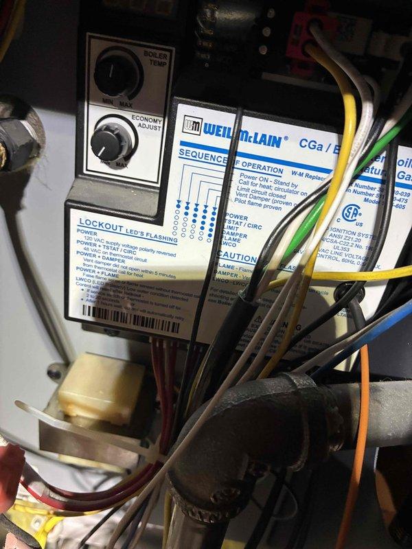 Replaced defective pilot assembly and roll out switch on Weil-McLain CG3/B boiler system. System tested and verified proper operation of all safety controls and ignition components upon completion. Replaced defective pilot assembly and roll out switch on Weil-McLain CG3/B boiler system. System tested and verified proper operation of all safety controls and ignition components upon completion.