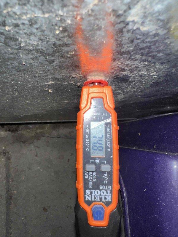 Completed scheduled heating maintenance service on residential gas furnace system. Performed comprehensive system inspection including temperature diagnostics of ductwork and supply plenum, verified proper furnace operation, and documented equipment conditions. All components functioning within normal operating parameters with no deficiencies noted at time of service.
