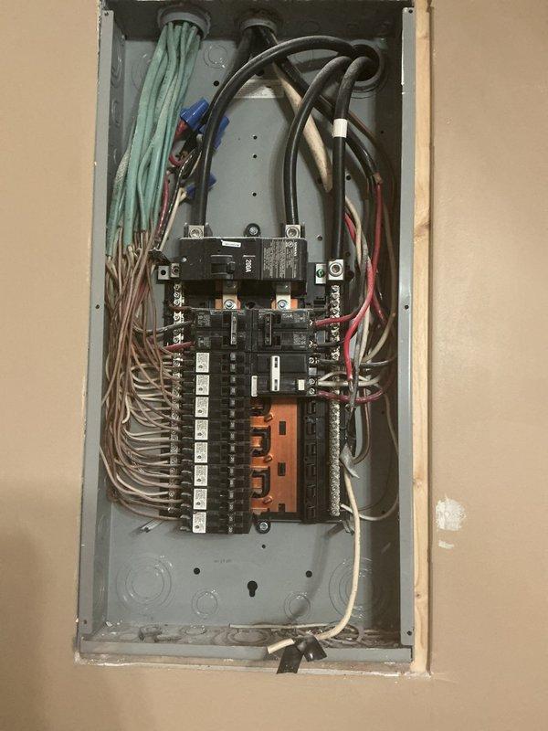 Conducted comprehensive electrical assessment for grounding system evaluation and outlet repair. Inspected main electrical panel, documenting circuit breaker configuration, wire routing, and grounding connections, and examined basement/crawl space area including exposed ceiling joists and PVC conduit runs to assess overall electrical infrastructure condition and identify necessary corrections for proper grounding and outlet functionality. Conducted comprehensive electrical assessment for grounding system evaluation and outlet repair. Inspected main electrical panel, documenting circuit breaker configuration, wire routing, and grounding connections, and examined basement/crawl space area including exposed ceiling joists and PVC conduit runs to assess overall electrical infrastructure condition and identify necessary corrections for proper grounding and outlet functionality.