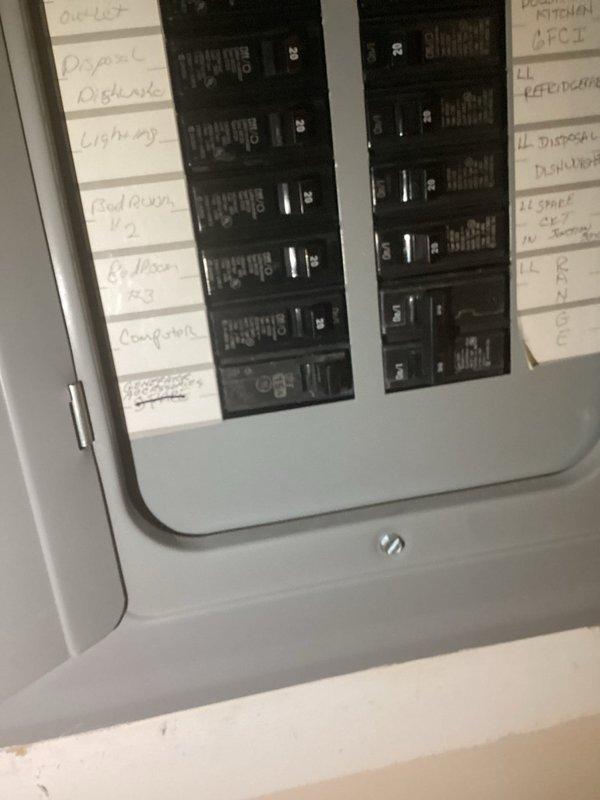 Conducted site assessment for electric vehicle charger installation. Evaluated existing electrical panel capacity and identified available circuit spaces for dedicated EV charging circuit. Assessed routing path from main electrical panel through utility space to proposed charging location, noting existing ductwork and structural considerations for conduit installation.