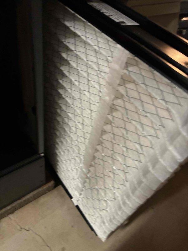 Completed scheduled preventive maintenance on residential furnace system. Inspected gas valve assembly, electrical connections, and blower motor components for proper operation. Verified air filter condition and system controls functioning within normal parameters.