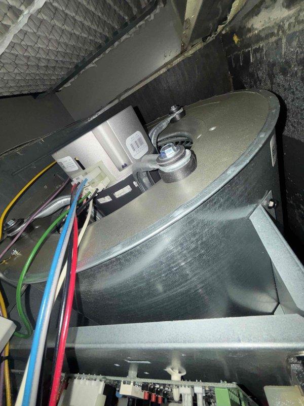 Completed scheduled heating maintenance on residential furnace system located in attic installation. Performed comprehensive inspection of air handler unit, evaporator coil assembly, and all electrical connections. Verified proper operation of blower motor, checked filter condition, and confirmed all safety controls and limit switches were functioning within manufacturer specifications.