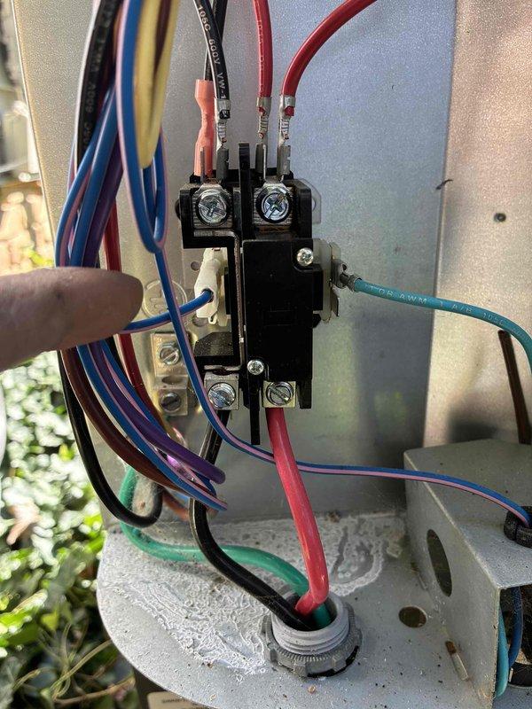 Completed comprehensive HVAC cooling and heating maintenance on two systems under MVP agreement. Performed electrical diagnostics using digital clamp meter, verifying voltage readings at 239V and amperage draw on both units. Inspected and tested contactors, capacitors, and all electrical connections for proper operation and secure termination of all wire connections including control and power circuits.