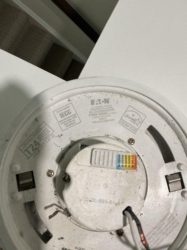 Responded to electrical emergency in bedroom where ceiling light fixture caused sparking after improper reinstallation following painter's work. Upon arrival, found fixture disconnected with exposed wiring and multiple circuits affected. Safely de-energized circuit, inspected wiring connections at junction box, identified crossed or damaged conductors that caused the arcing event. Properly terminated all wire connections using appropriate wire nuts, verified conductor integrity, securely remounted Eaton fixture to ceiling junction box, restored power and confirmed proper operation of affected lighting circuits throughout the area. Responded to electrical emergency in bedroom where ceiling light fixture caused sparking after improper reinstallation following painter's work. Upon arrival, found fixture disconnected with exposed wiring and multiple circuits affected. Safely de-energized circuit, inspected wiring connections at junction box, identified crossed or damaged conductors that caused the arcing event. Properly terminated all wire connections using appropriate wire nuts, verified conductor integrity, securely remounted Eaton fixture to ceiling junction box, restored power and confirmed proper operation of affected lighting circuits throughout the area.