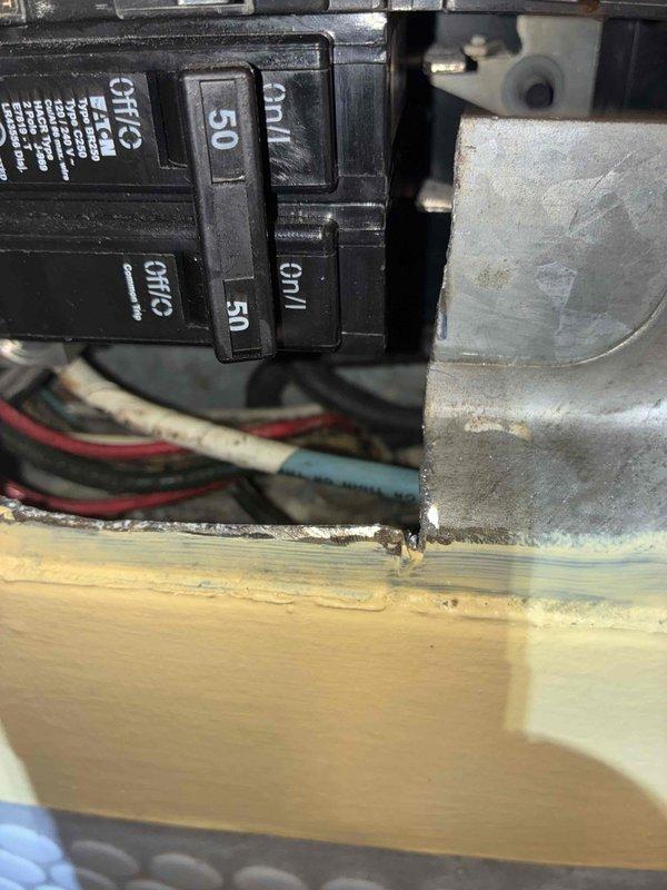 Responded to service call for non-functioning furnace switch. Upon inspection, located electrical panel controlling furnace circuit and verified breaker positions and connections. Documented existing conditions of electrical panel including visible wiring and breaker configuration, noting accumulated debris in panel area that required attention for safe operation. Responded to service call for non-functioning furnace switch. Upon inspection, located electrical panel controlling furnace circuit and verified breaker positions and connections. Documented existing conditions of electrical panel including visible wiring and breaker configuration, noting accumulated debris in panel area that required attention for safe operation.