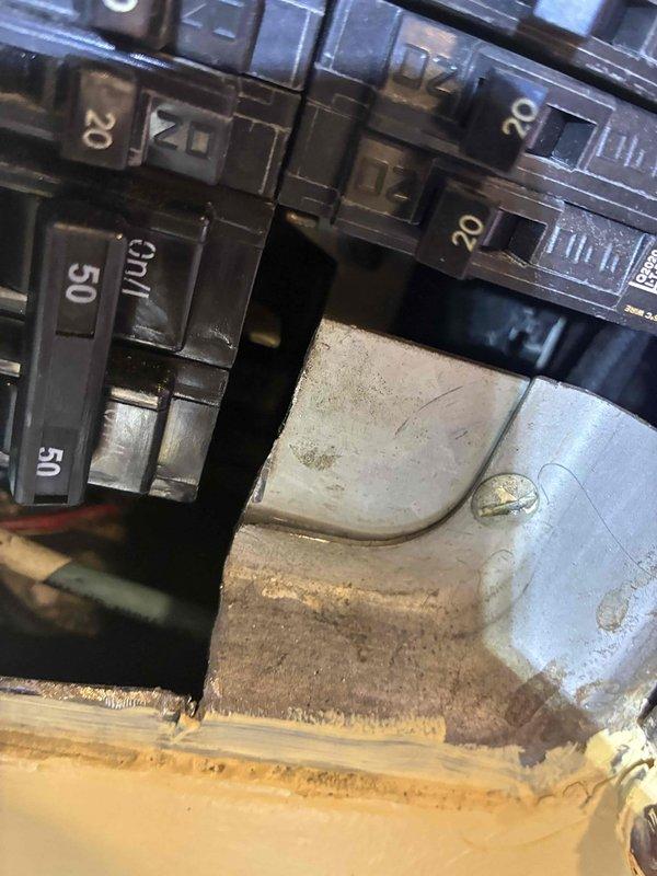 Responded to service call for non-functioning furnace switch. Upon inspection, located electrical panel controlling furnace circuit and verified breaker positions and connections. Documented existing conditions of electrical panel including visible wiring and breaker configuration, noting accumulated debris in panel area that required attention for safe operation. Responded to service call for non-functioning furnace switch. Upon inspection, located electrical panel controlling furnace circuit and verified breaker positions and connections. Documented existing conditions of electrical panel including visible wiring and breaker configuration, noting accumulated debris in panel area that required attention for safe operation.