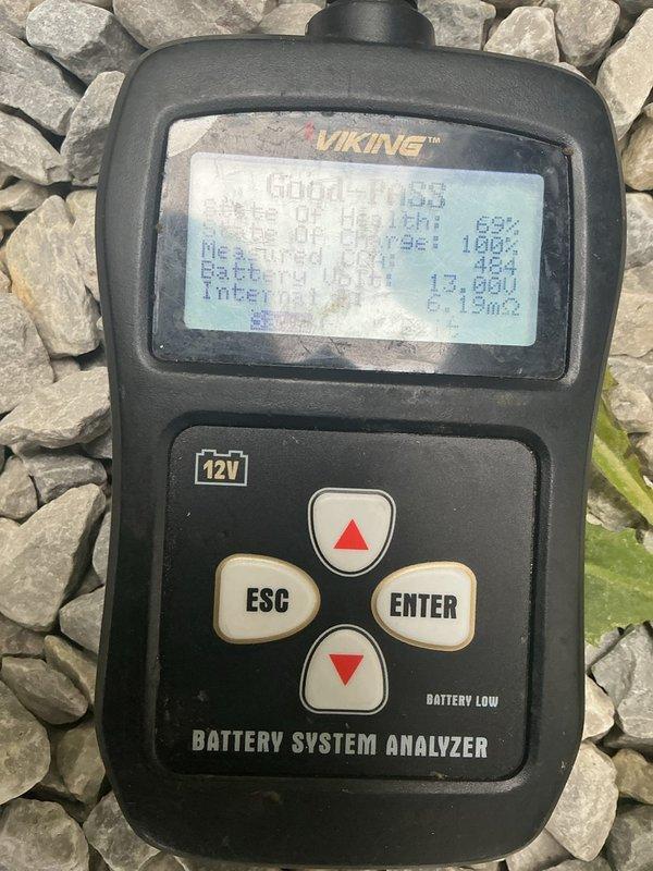 Performed scheduled preventive maintenance on Generac Evolution series generator system. Conducted comprehensive battery system diagnostics using Viking analyzer, confirming proper voltage and charging performance with passing test results. Reset maintenance indicator on Evolution controller panel and documented service completion on maintenance log card, ensuring system returned to automatic standby mode for continued operation. Performed scheduled preventive maintenance on Generac Evolution series generator system. Conducted comprehensive battery system diagnostics using Viking analyzer, confirming proper voltage and charging performance with passing test results. Reset maintenance indicator on Evolution controller panel and documented service completion on maintenance log card, ensuring system returned to automatic standby mode for continued operation.