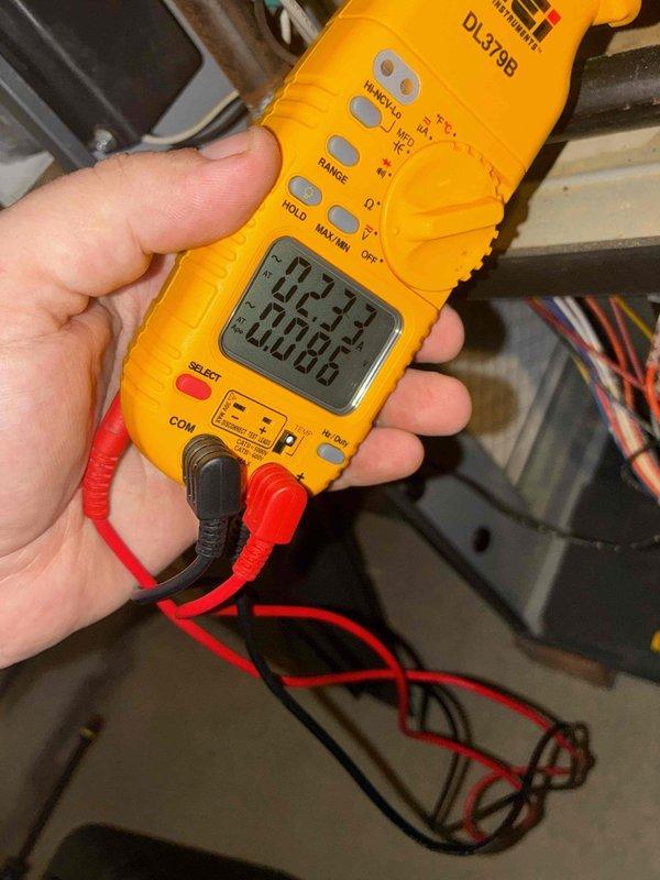 Completed scheduled heating maintenance on two furnace systems as part of ongoing preventative maintenance program. Performed comprehensive system diagnostics using digital multimeter to verify proper electrical operation, measuring voltage and amperage readings on blower motors and control circuits. All electrical connections tested and confirmed within manufacturer specifications. Visual inspection of both units completed, including blower assemblies, motor components, and wiring harnesses. Systems operational and ready for heating season.