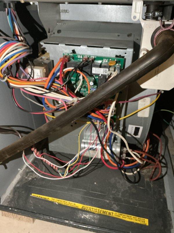 Completed comprehensive HVAC heating and cooling maintenance tune-up. Performed thorough inspection of furnace control boards, electrical connections, and wiring harnesses; verified proper operation of all safety controls and circuit board functionality. Conducted diagnostic testing using digital measuring equipment to confirm system performance parameters and operational efficiency.