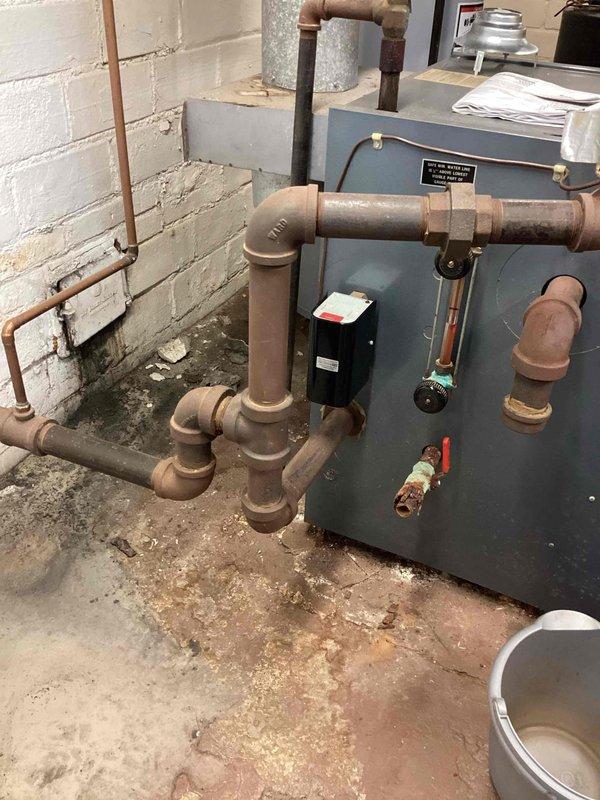 Completed comprehensive pre-season heating system tune-up and inspection on Weil-McLain boiler system. Performed full operational assessment of heating unit, inspected all copper supply and return piping connections for leaks and proper function, verified pressure gauge readings within normal operating range, and examined all compression fittings and valves for integrity. System tested and confirmed operational for the upcoming heating season. Completed comprehensive pre-season heating system tune-up and inspection on Weil-McLain boiler system. Performed full operational assessment of heating unit, inspected all copper supply and return piping connections for leaks and proper function, verified pressure gauge readings within normal operating range, and examined all compression fittings and valves for integrity. System tested and confirmed operational for the upcoming heating season.